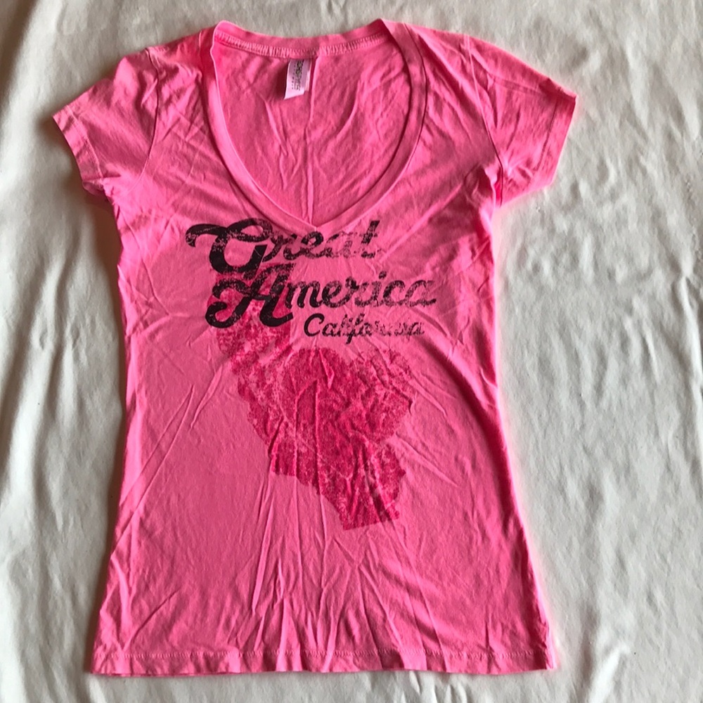 Great America CA V Neck SS T Shirt